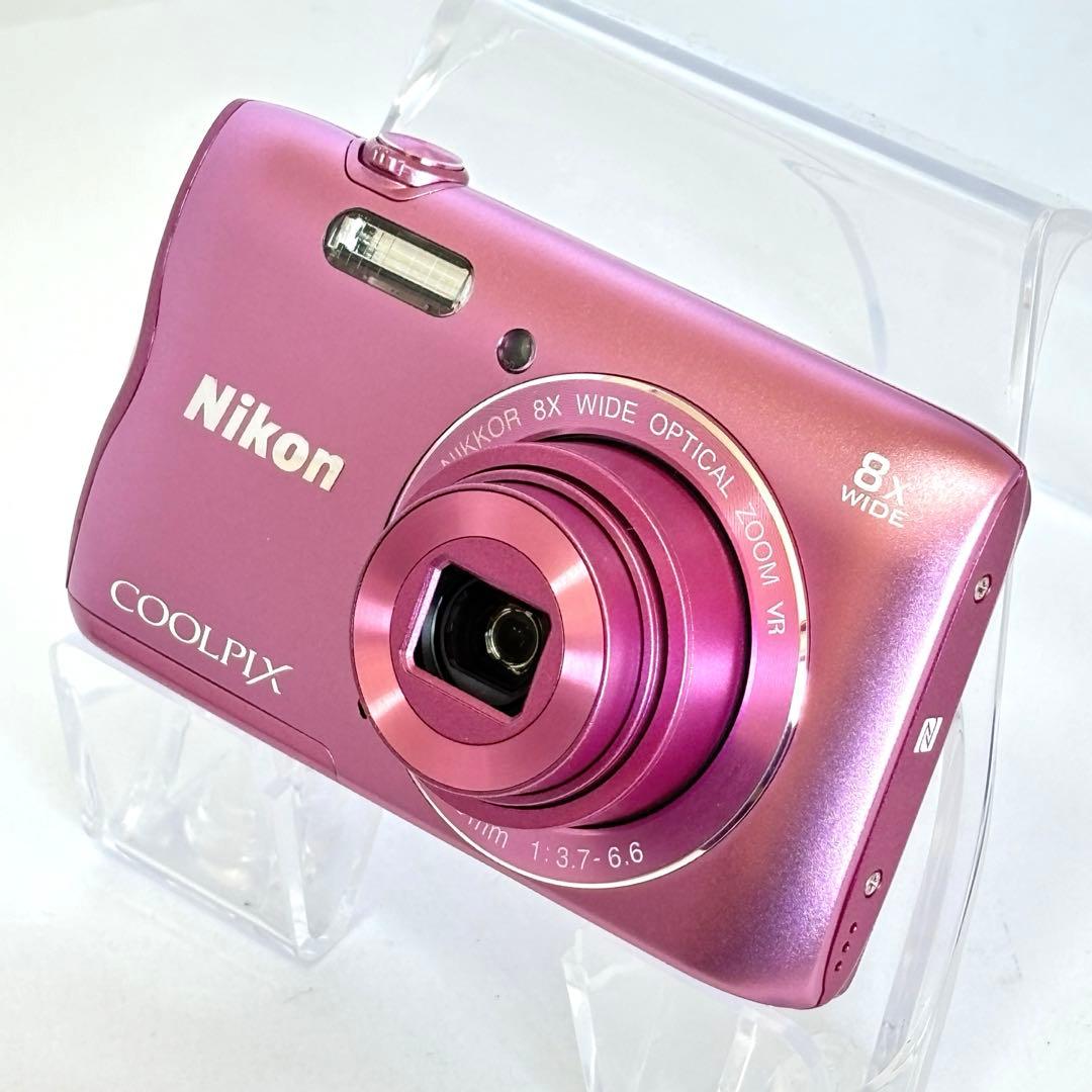 【美品】Nikon coolpix A300 ニコン　デジカメ　ピンク
