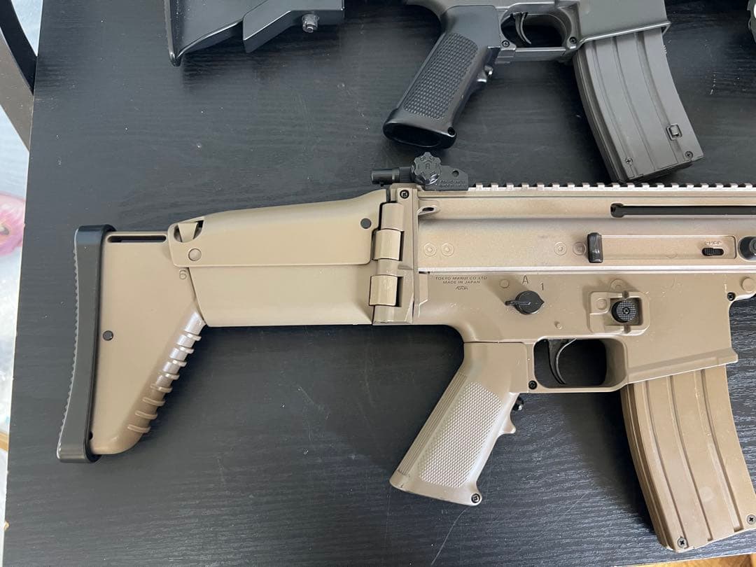 エアガン 4個セット 2つマガジンなし