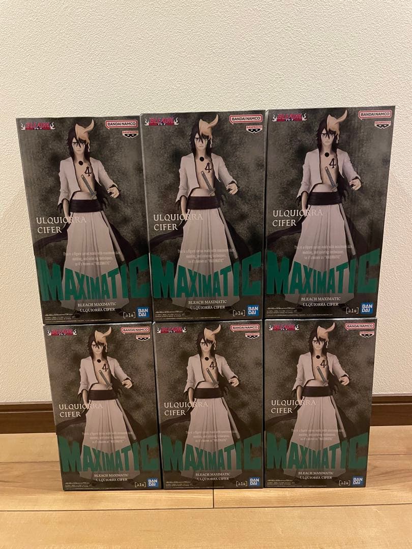 BLEACH MAXIMATIC ウルキオラ フィギュア 6個セット - メルカリ