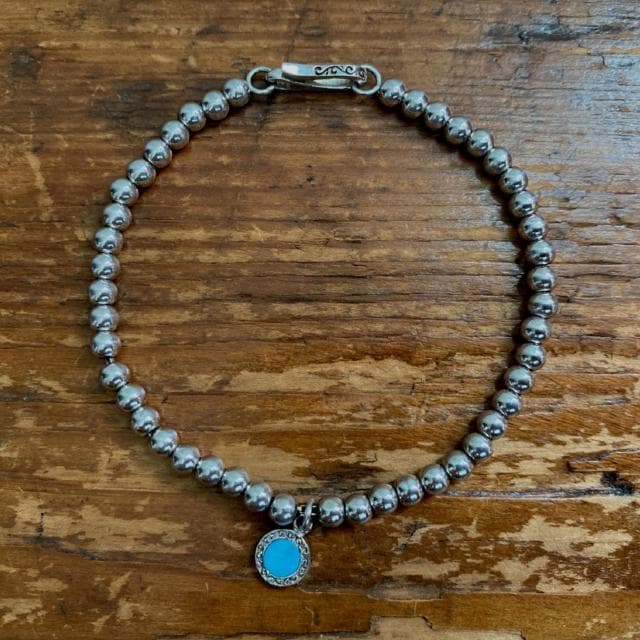 廃盤 SAAD サード シルバー ビーズ ブレスレット STERLING - メルカリ