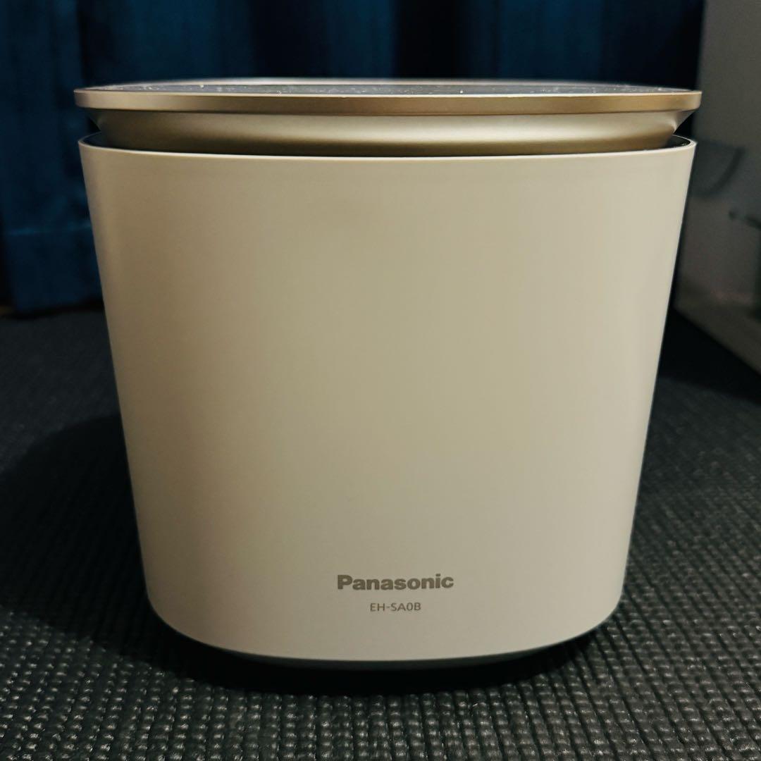【美品】「スチーマーナノケア」Panasonic EH-SA0B-N GOLD
