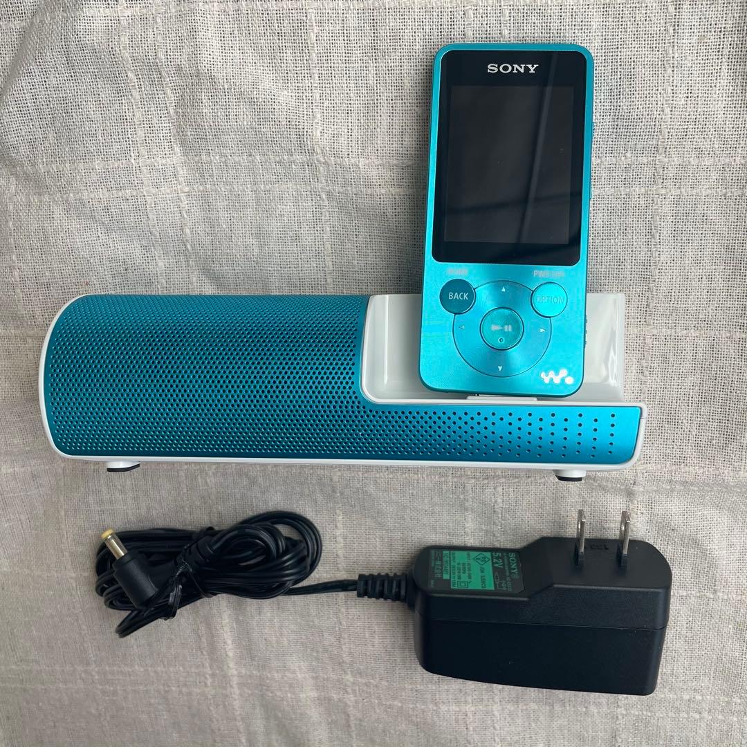 SONY WALKMAN NW-S784 ブルー スピーカー付属 - メルカリ