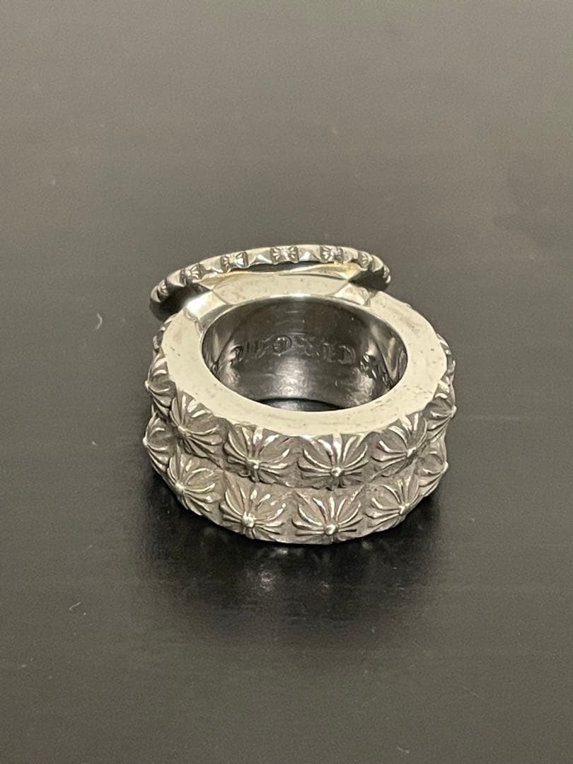 ダブルピートパンク リング クロス 2個セット 楽天市場】CHROME HEARTS 銀座店 クロムハーツ ダブルピートパンク