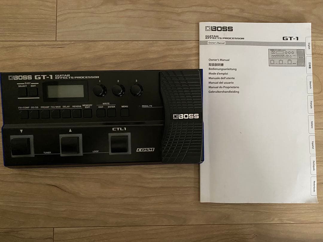 BOSS GT-1 ギターマルチエフェクター BOSS GT-1 マルチエフェクター 初心者・学生おすすめ 送料無料