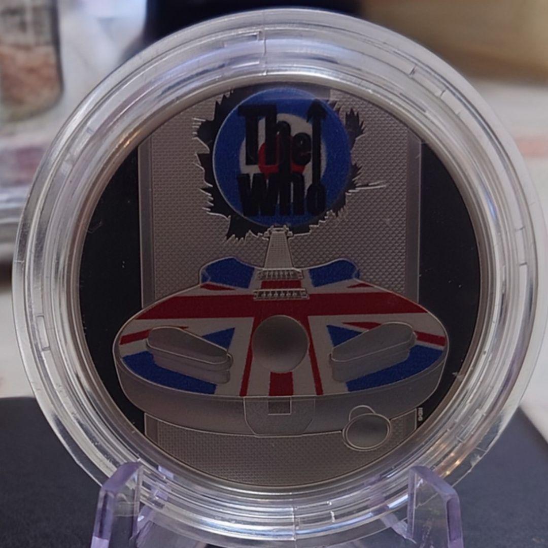 2021年 イギリス銀貨 2ポンド ザ・フー 1オンス銀貨 SV999 純銀 - メルカリ