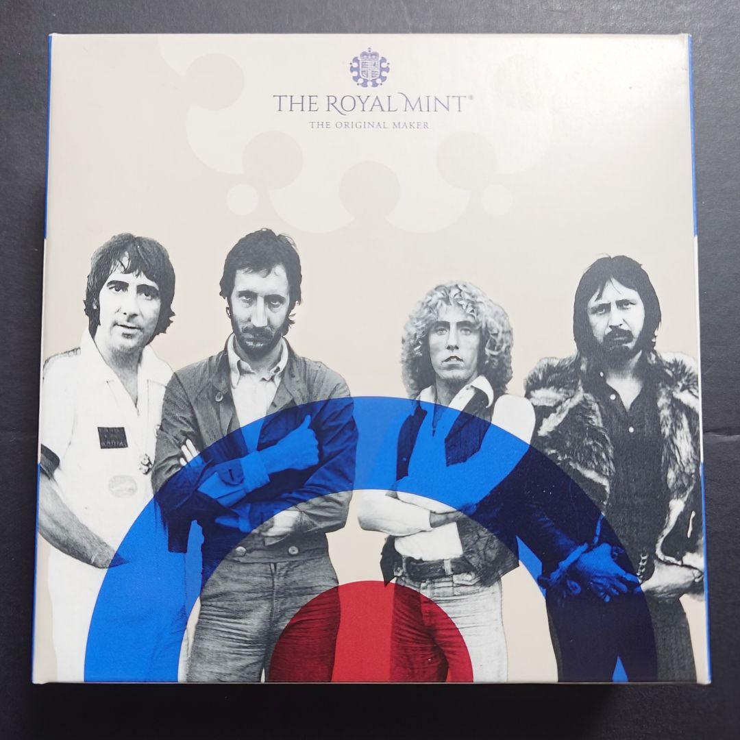 2021年 イギリス銀貨 2ポンド ザ・フー 1オンス銀貨 SV999 純銀 - メルカリ