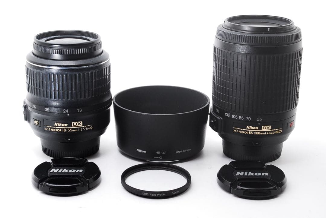 Nikon D5000 ダブルレンズ 手振れ補正付☘️ 初心者安心 説明書付き