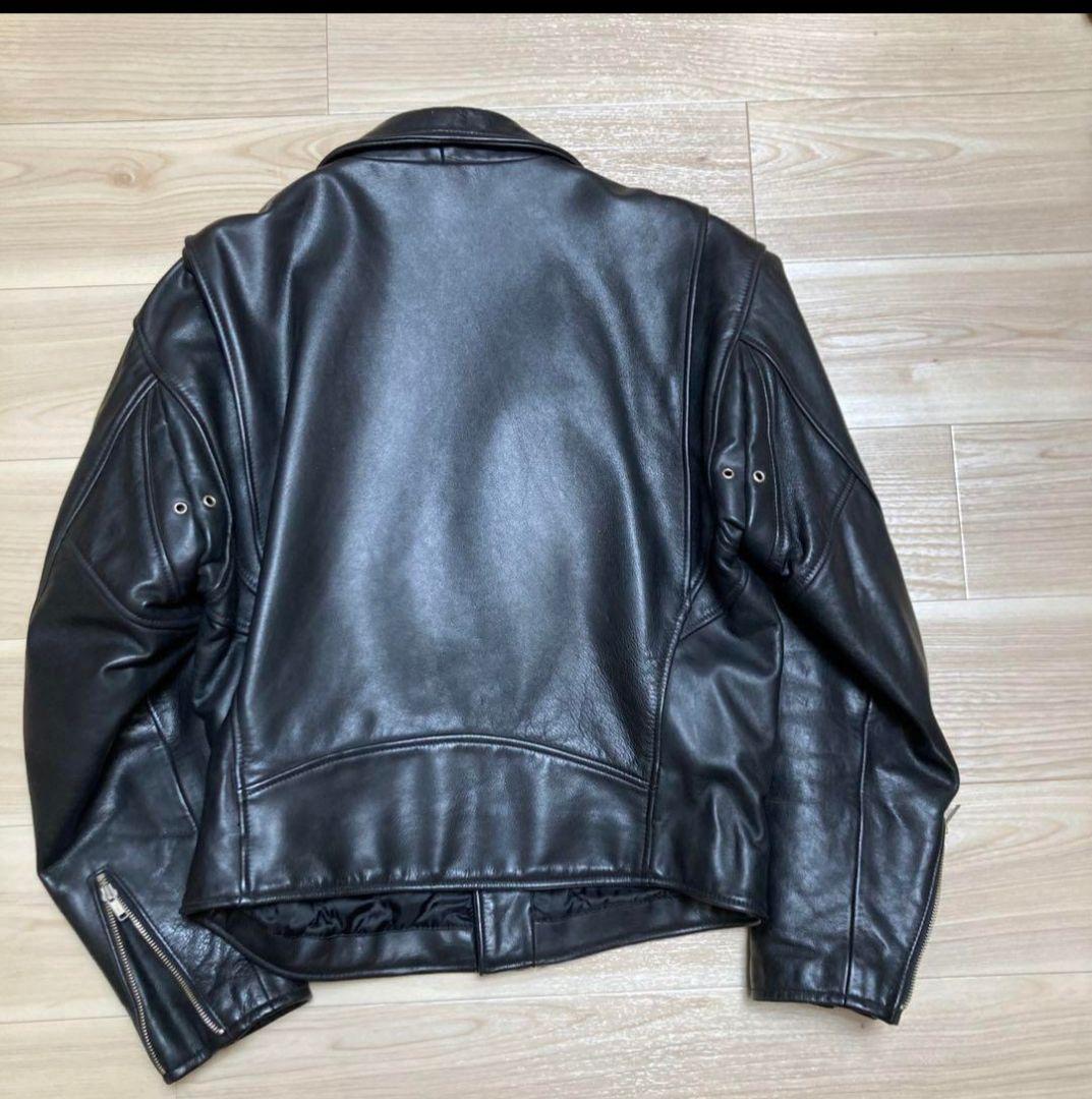 大きなサイズ☆XL】FREEDOM フリーダム ダブルライダースジャケット