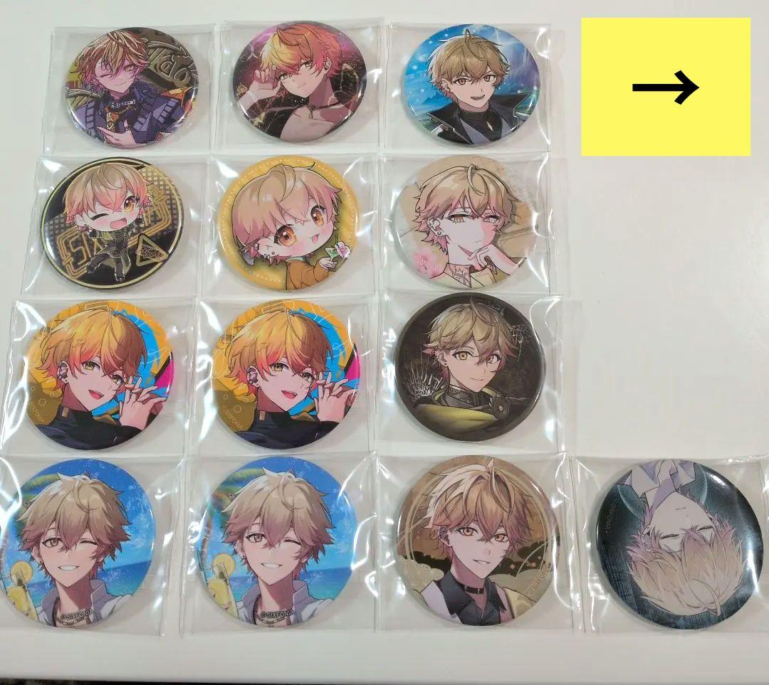 バラ売り300円〜600円】シクフォニ みこと 缶バッチ まとめ売り 17点