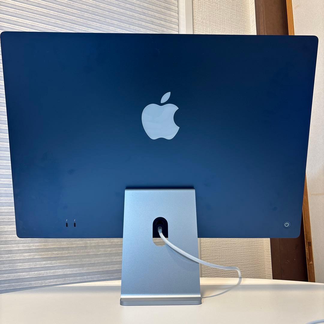 M1iMac 8/256GB 7コアブルー