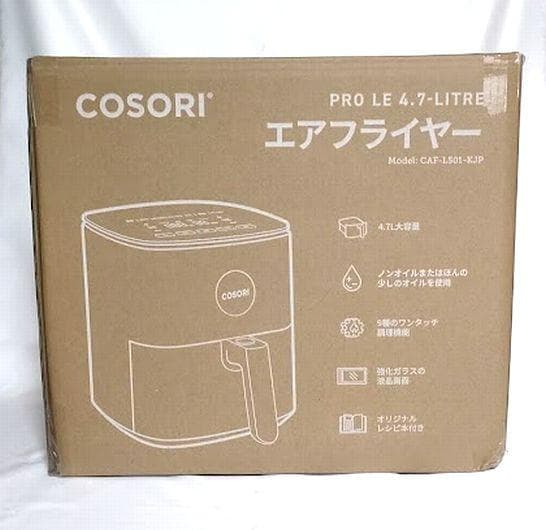 COSORI ノンフライヤー 4.7L 大容量 家庭用 エアフライヤー 【新品】