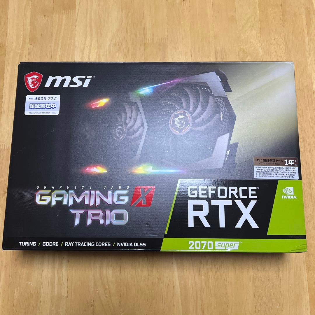 グラフィックボード・グラボ・ビデオカード Geforce RTX2070super GAMING X TRIO