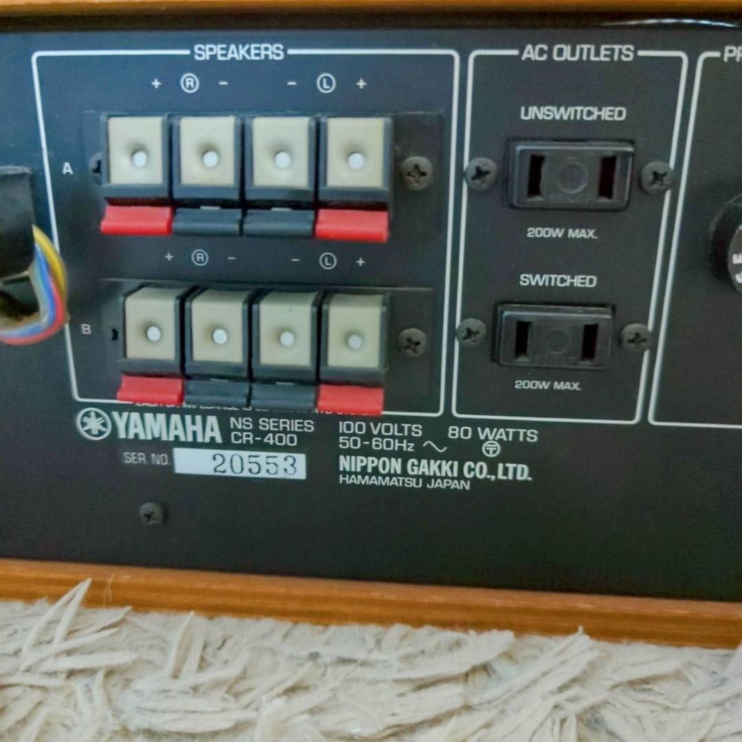 YAMAHA　CR-400 ステレオレシーバー