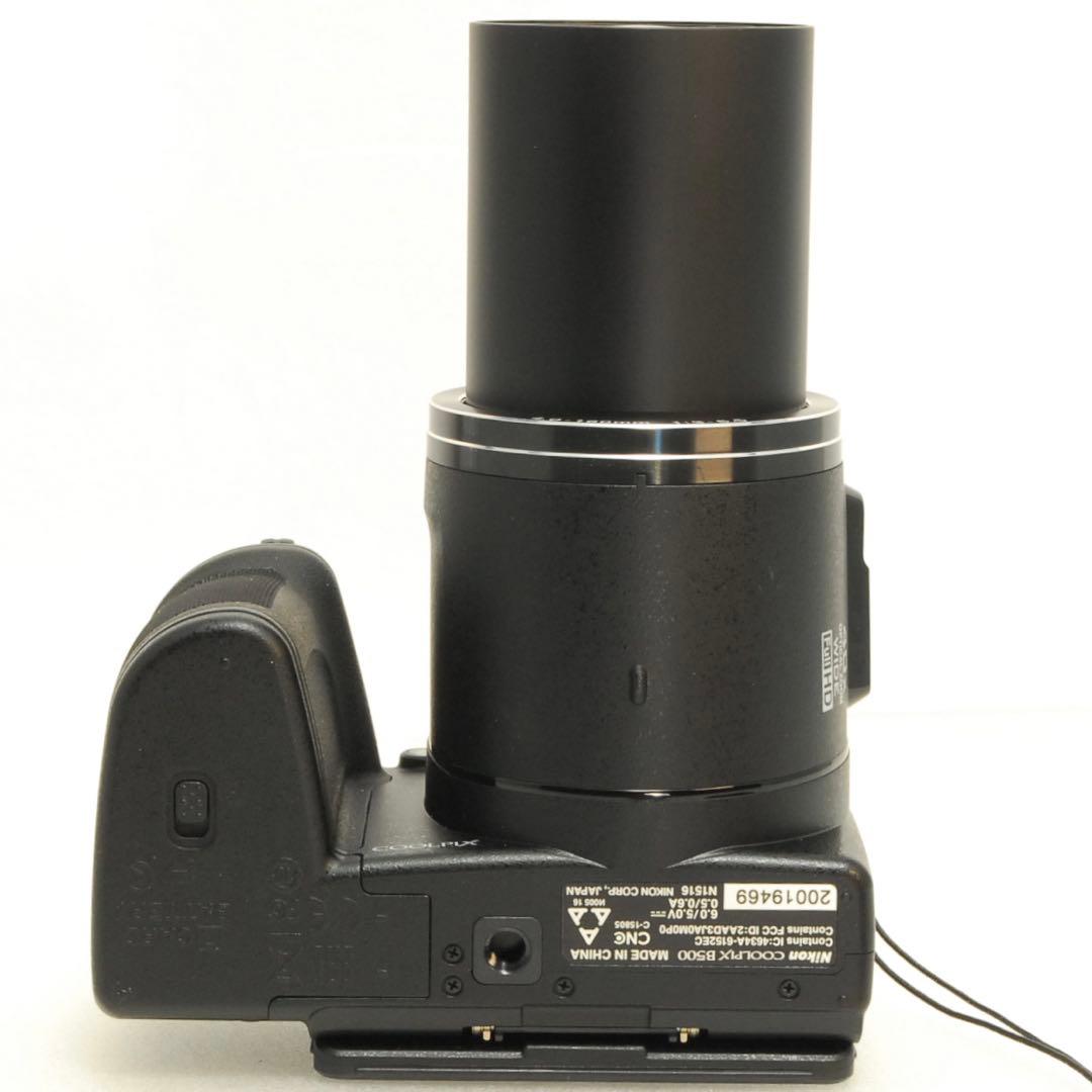 Nikon COOLPIX B500 ❤️スマホ転送 動作確認済 ブラック カメラ