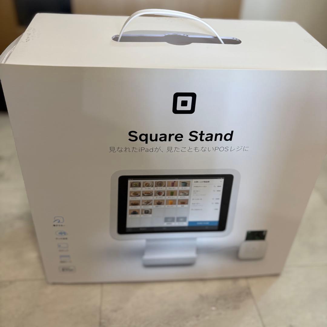 Square スタンド+mPOP(ドロワ一体型プリンター)ロール紙セット Square スタンド+mPOP(ドロワ一体型プリンター)ロール紙セット