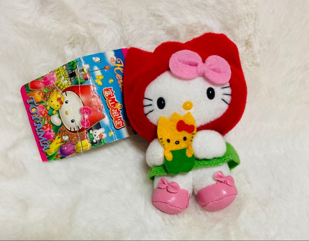 【希少】ハローキティ 富山限定 チューリップ ボールチェーン キティ 希少】ハローキティ 富山限定 チューリップ ボールチェーン キティ