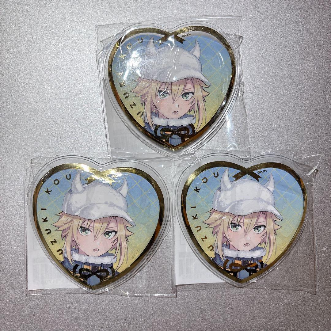 卯月コウ ホワイトデー2024 ハート型缶バッジ - メルカリ