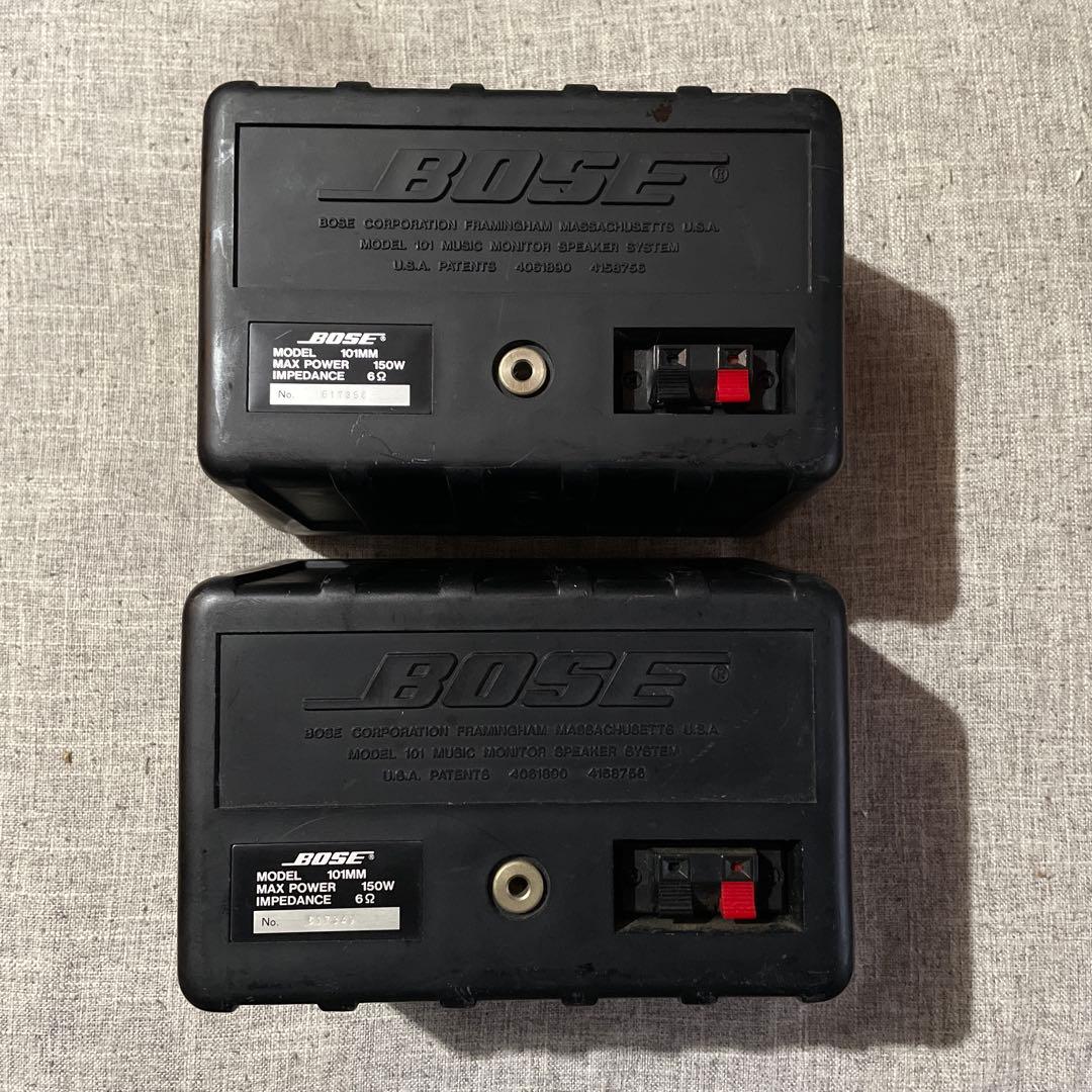 中古品　BOSE　スピーカー2個セット　101MM 本体のみ