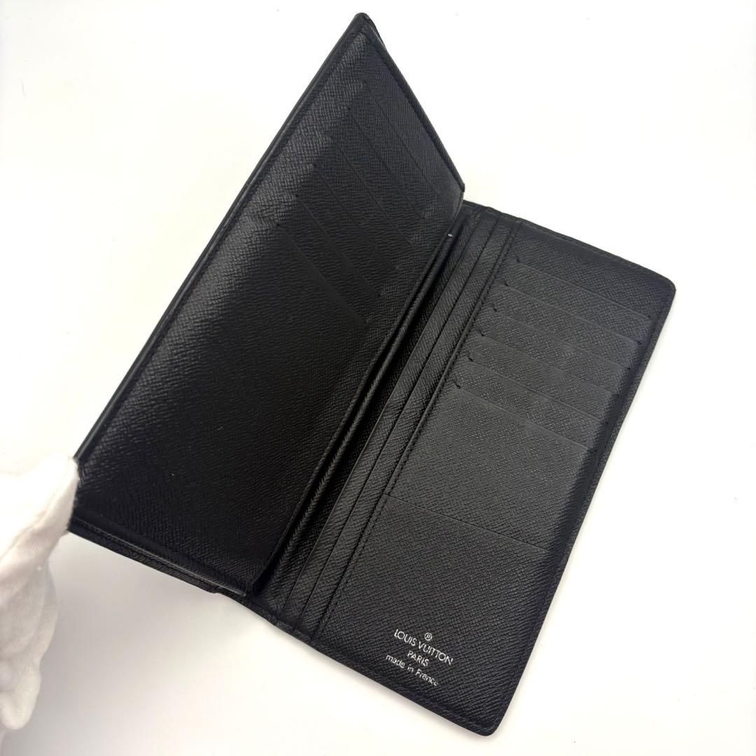 ルイヴィトン ダミエ グラフィット 長財布 ポルトフォイユブラザ 黒