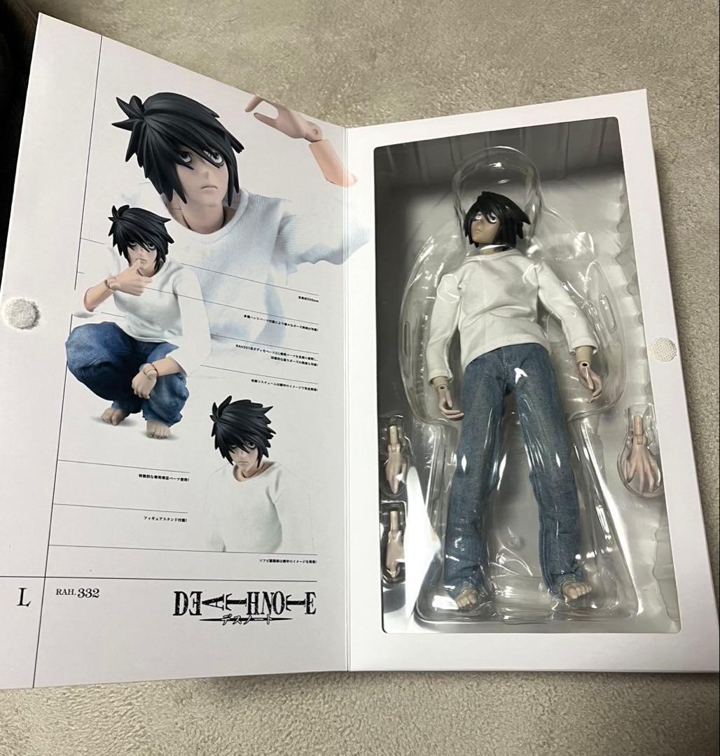 リアルアクションヒーローズ　デスノートL（エル）フィギュア Amazon.co.jp: RAH リアルアクションヒーローズ デスノート L エル 1/6