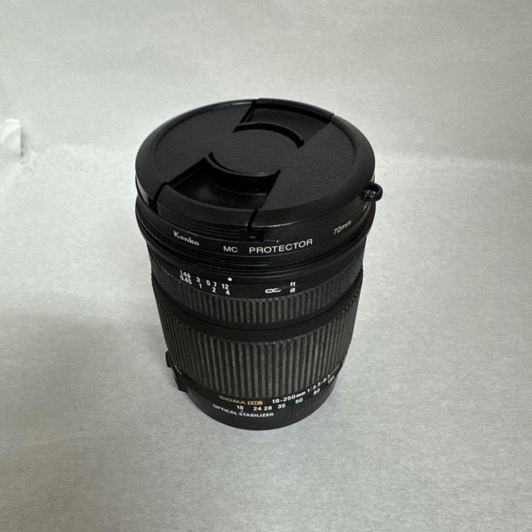 SIGMA★18-250 F3.5-6.3OS HSM★MCプロテクター付き
