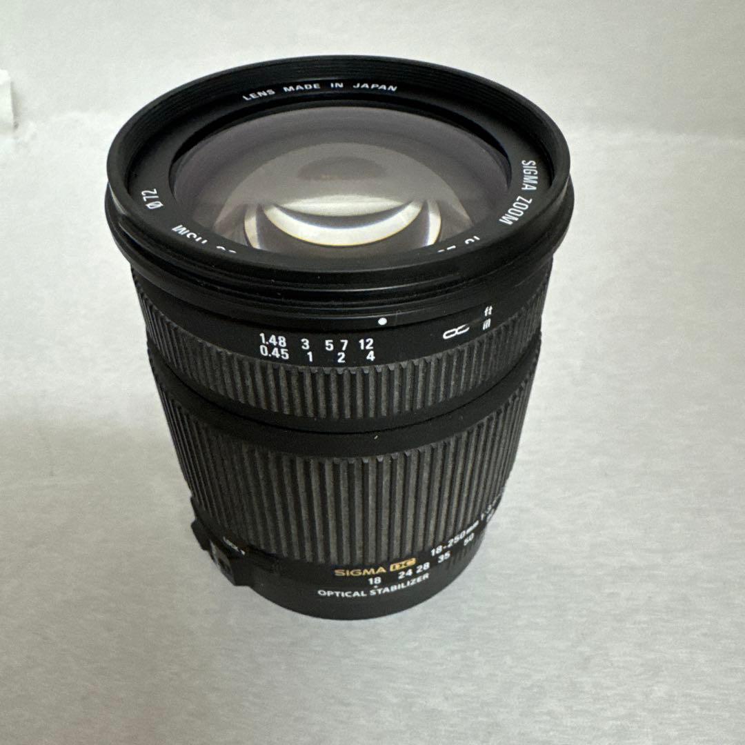 SIGMA★18-250 F3.5-6.3OS HSM★MCプロテクター付き