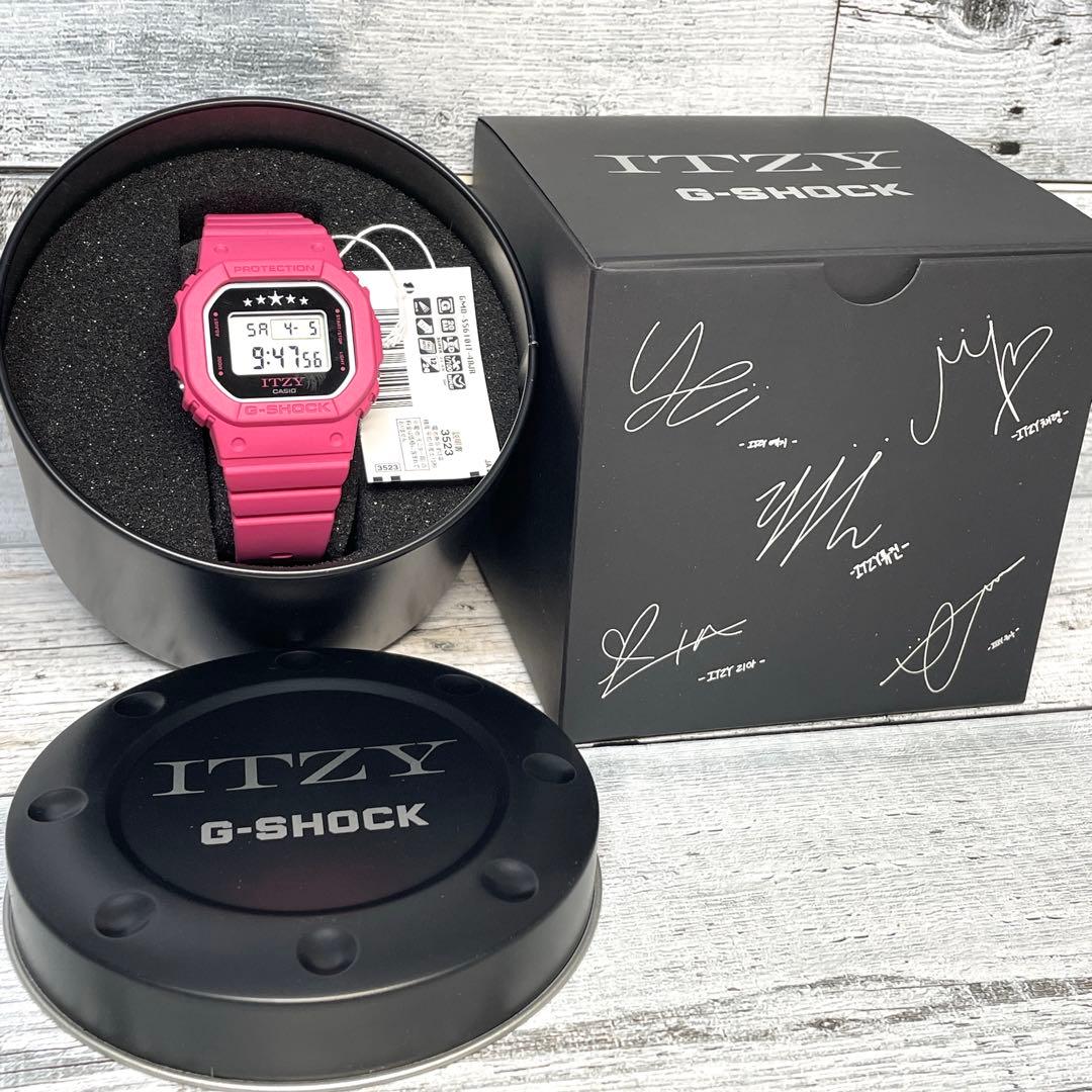 【未使用】カシオ G-SHOCK 【国内正規品】GMD-S5610IT-4AJR G-SHOCK ミッドサイズ ITZY コラボレーションモデル GMD-S5610IT-4AJR