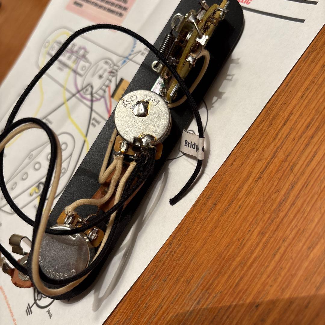 RS GUITARWORKS テレキャスター配線パーツセット - メルカリ