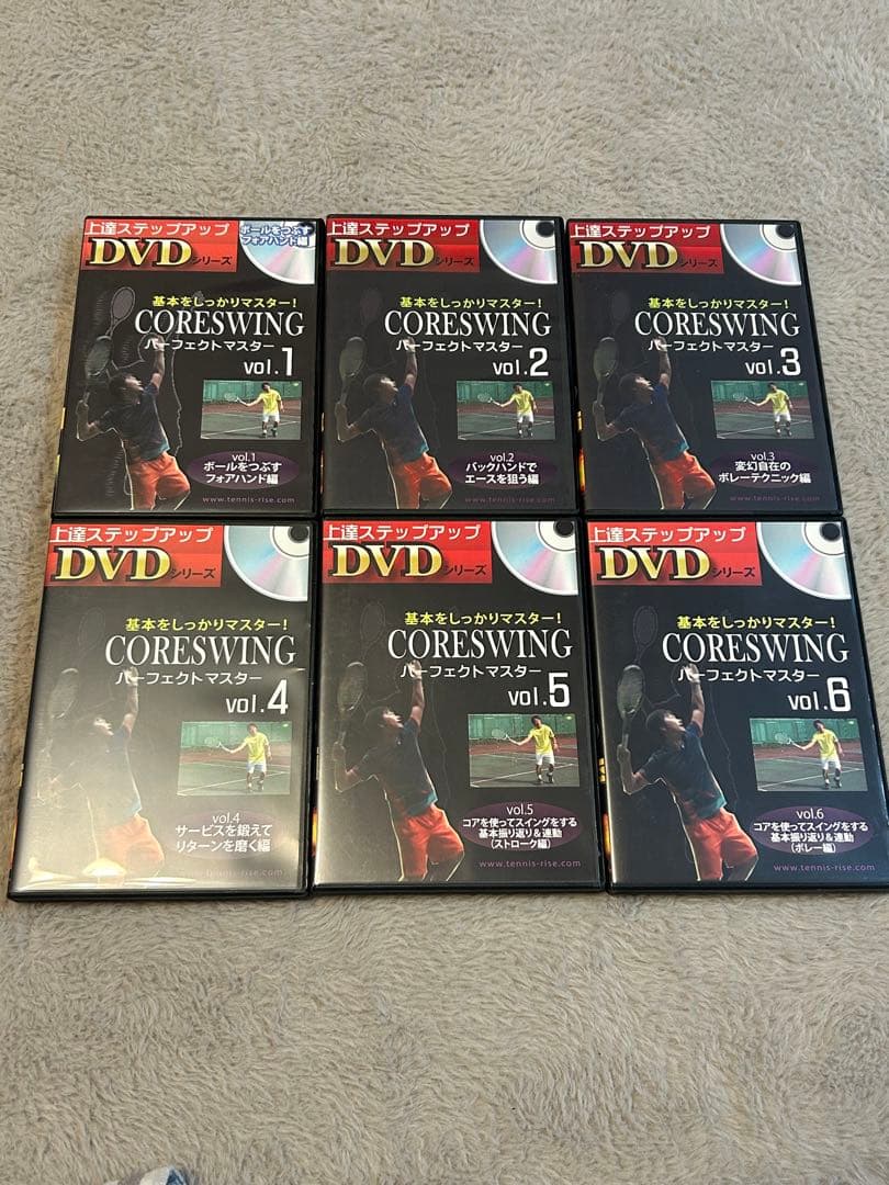 CORESWING DVD vol.1〜6セット　バラ売り可 楽天市場】タバタ 藤田コアスイングの通販