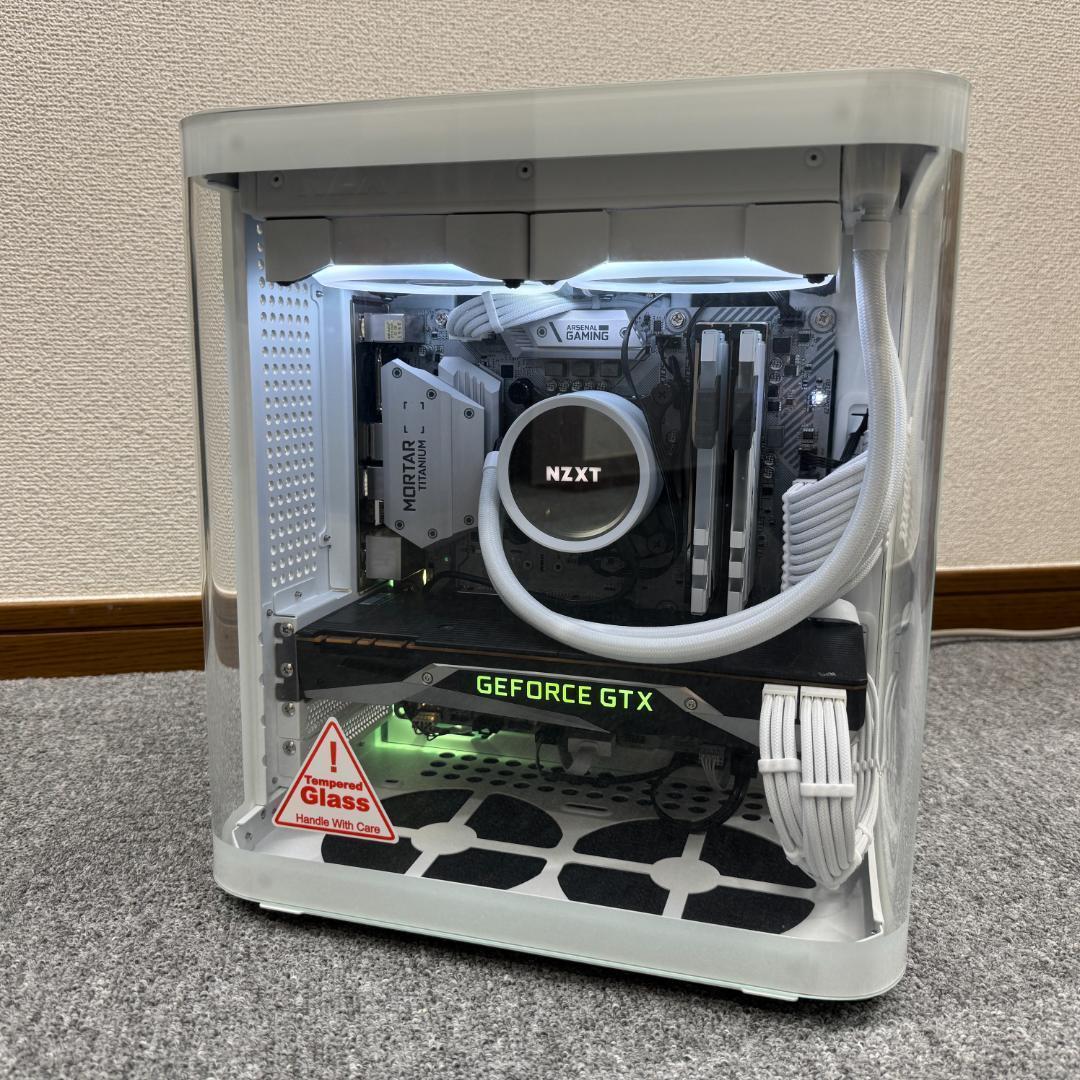 【白い高性能ゲーミングPC】Core i7 GTX1080Ti 16GB SSD