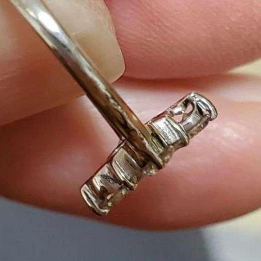 １点物♪　K18WG　0.3ct　ダイヤリング　5号