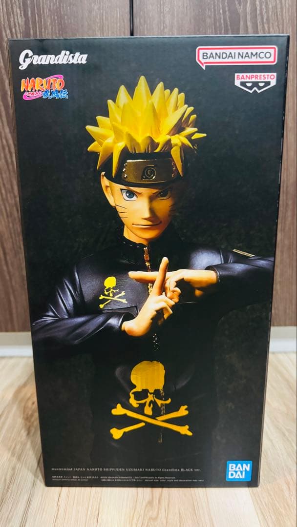 master mind JAPAN × NARUTO-ナルト- フィギュア NARUTO-ナルト- 疾風伝 × mastermind JAPAN コラボ記念の「うずまき