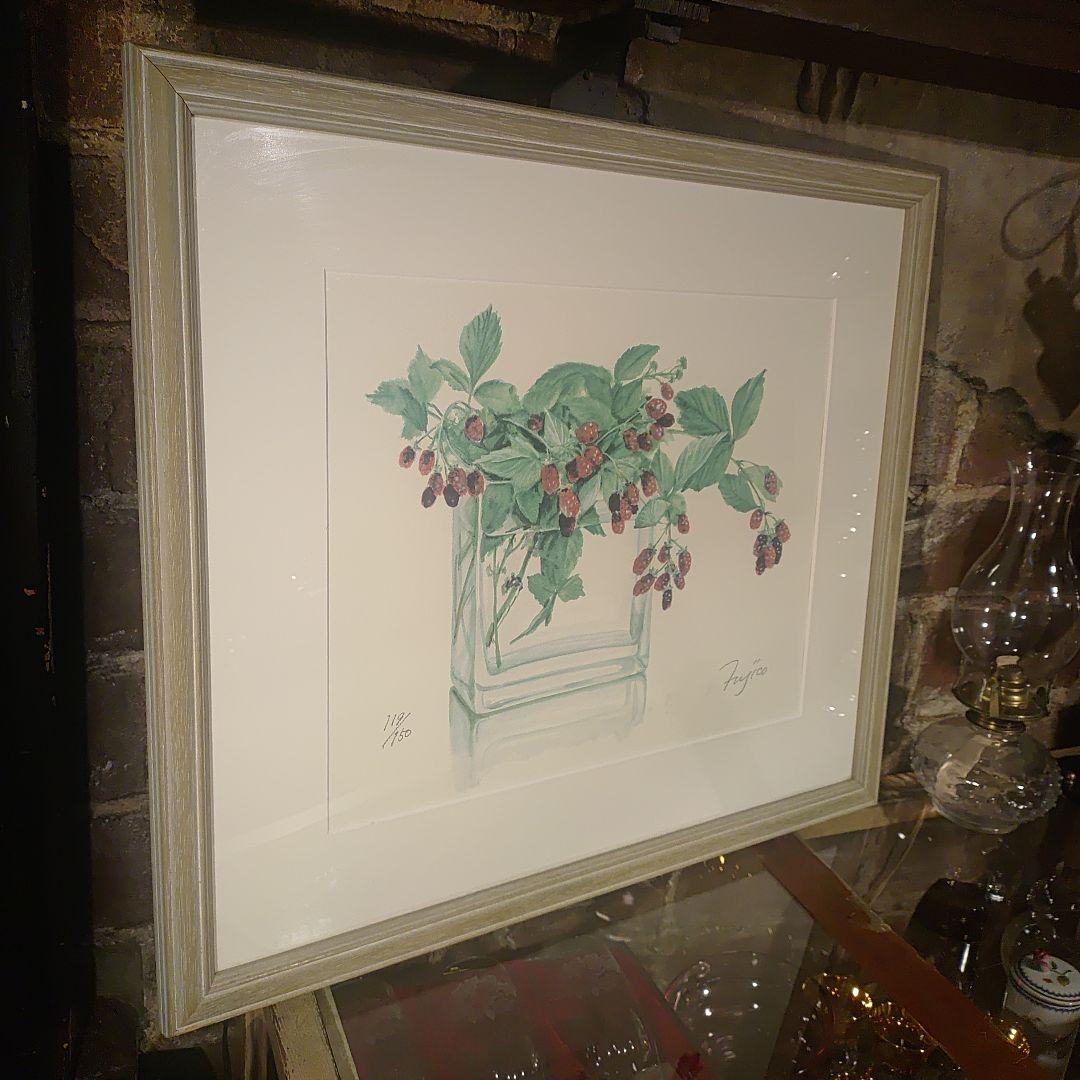 Fujiko 橋本不二子 限定150 直筆サイン 水彩画 油絵 絵画 版画 - メルカリ