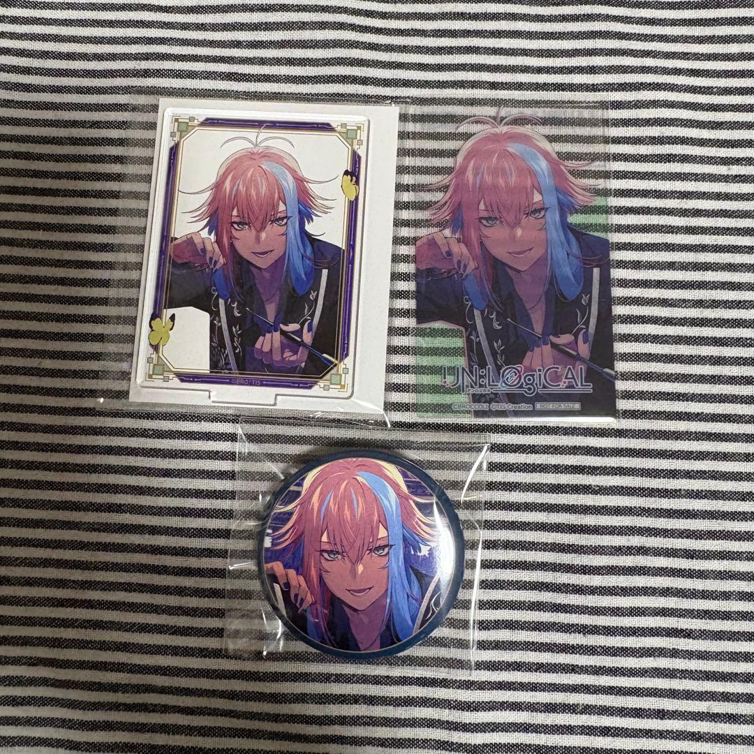 UN:LOGICAL アンロジカル ブロッコリー アクスタ 缶バッジ ユーリ