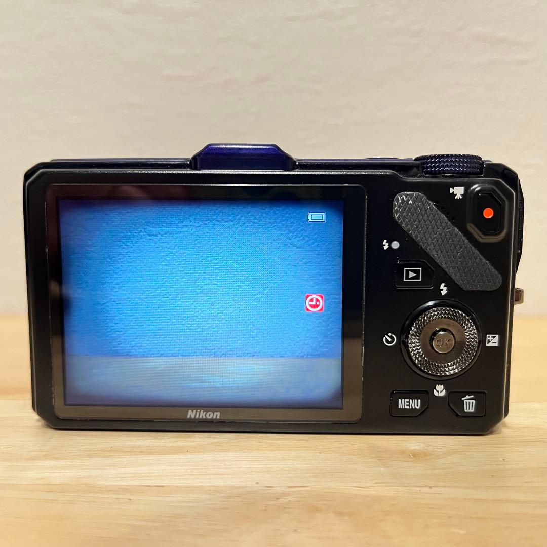 訳あり特価 Nikon COOLPIX S9300 ネイビー デジタルカメラの通販はau