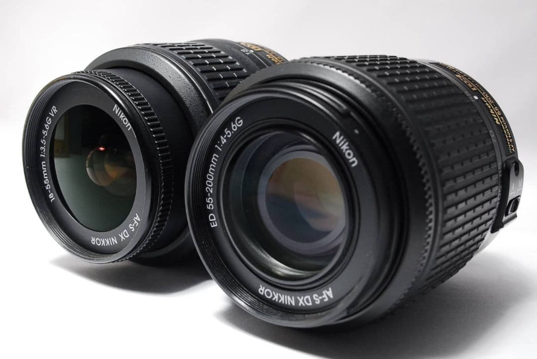 ♥すぐ撮れる♥Nikon D60♥ AF-Sダブルレンズセット 手ブレ補正