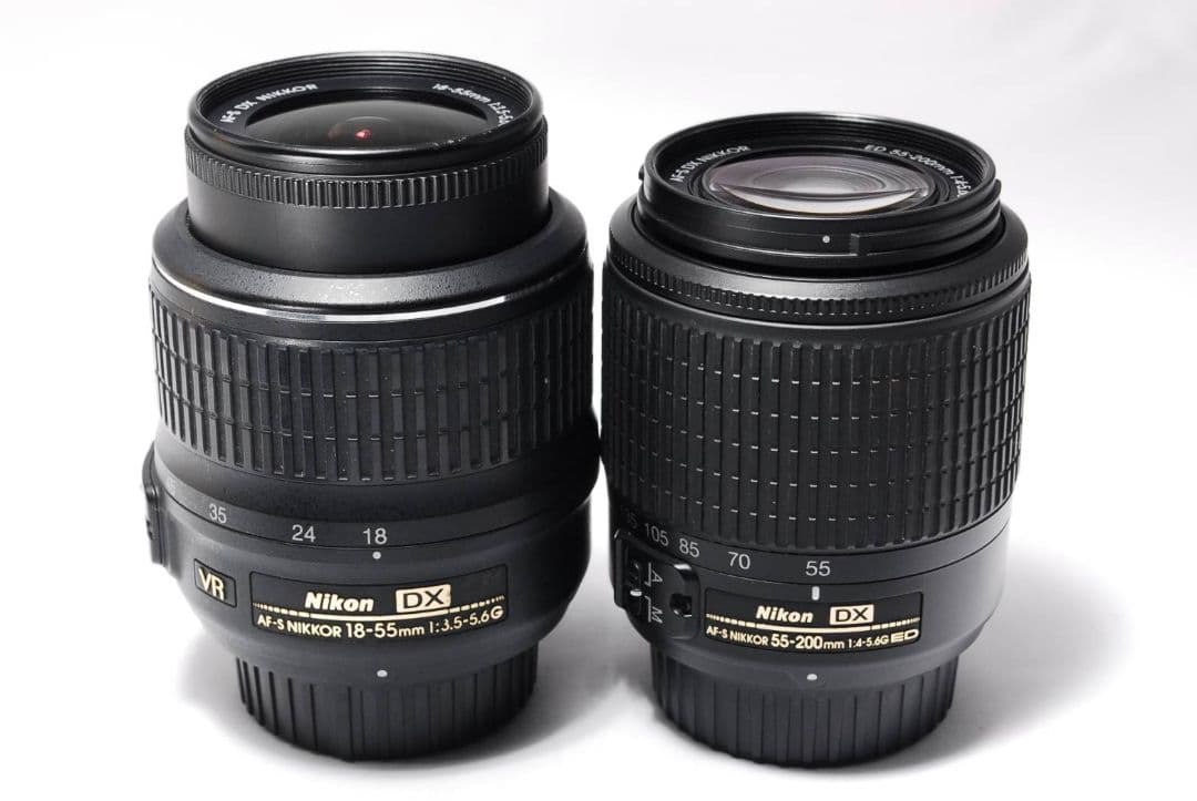 ♥すぐ撮れる♥Nikon D60♥ AF-Sダブルレンズセット 手ブレ補正