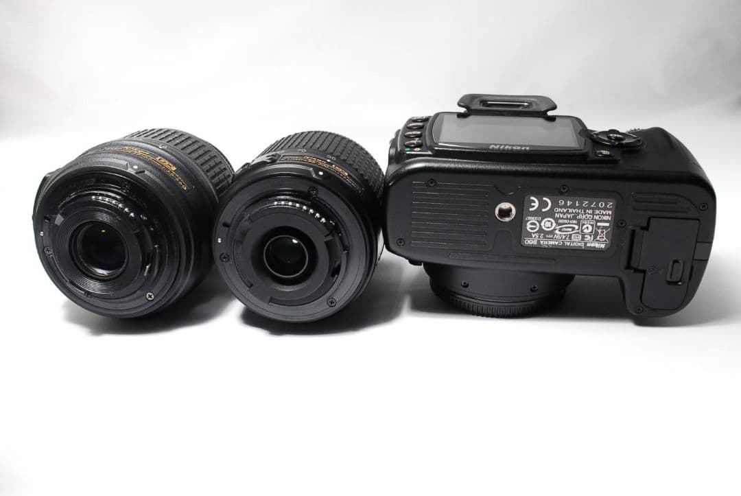 ♥すぐ撮れる♥Nikon D60♥ AF-Sダブルレンズセット 手ブレ補正
