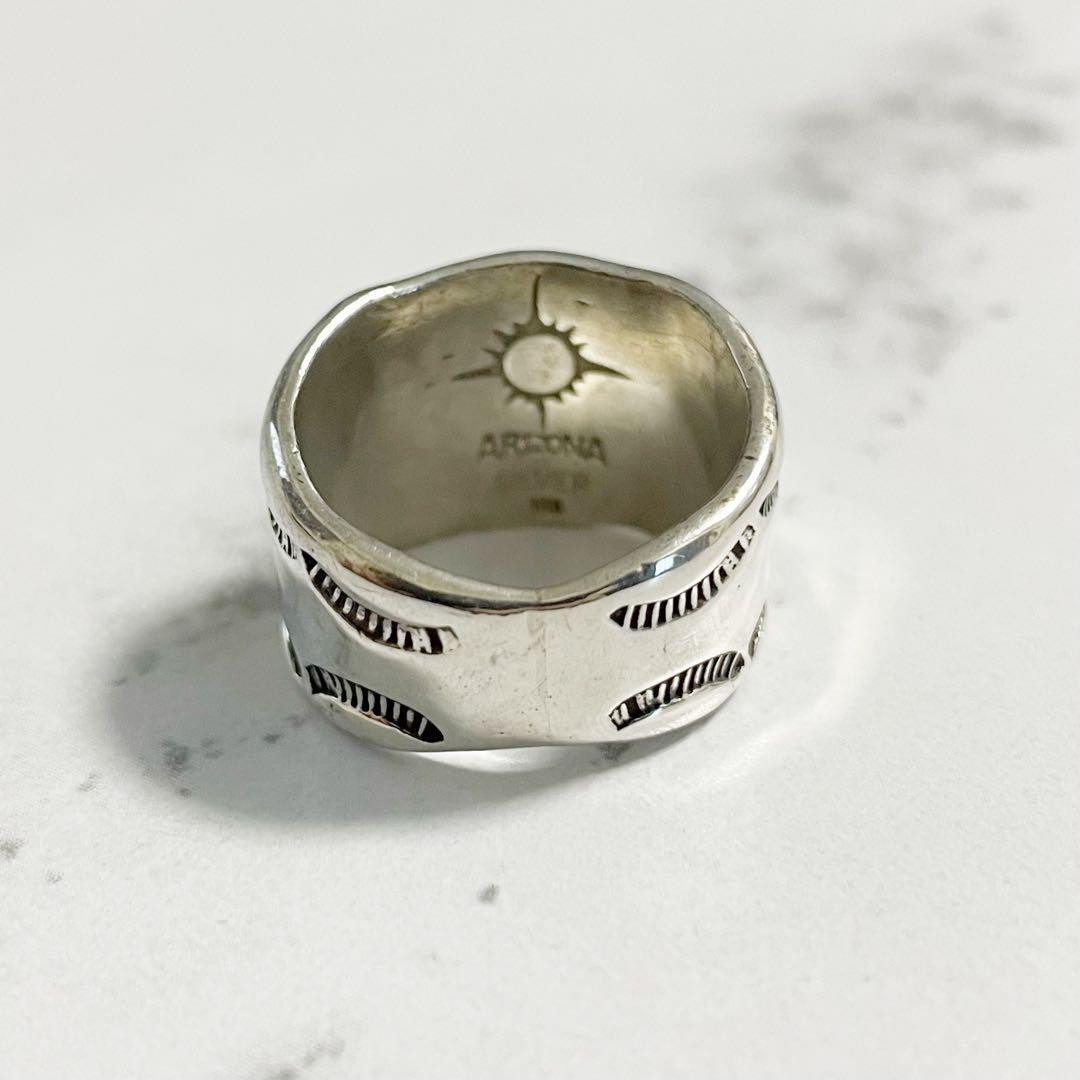 アリゾナフリーダム フラワーコンチョリング K18 シルバー コンビ 平