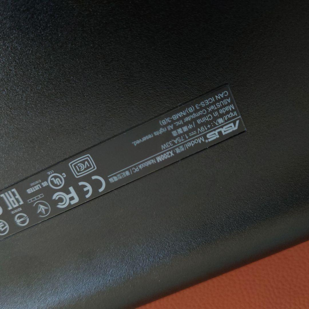 ASUS　ノートパソコン　X200M　新品SSD256GB　Office2021
