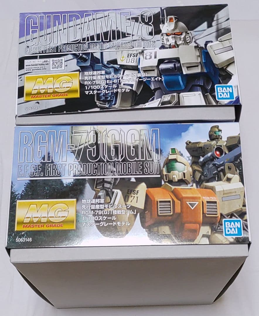 MG RX-79Ez-8＆MG RGM-79陸戦型ジム2体セット MG RGM-79陸戦型ジム2体