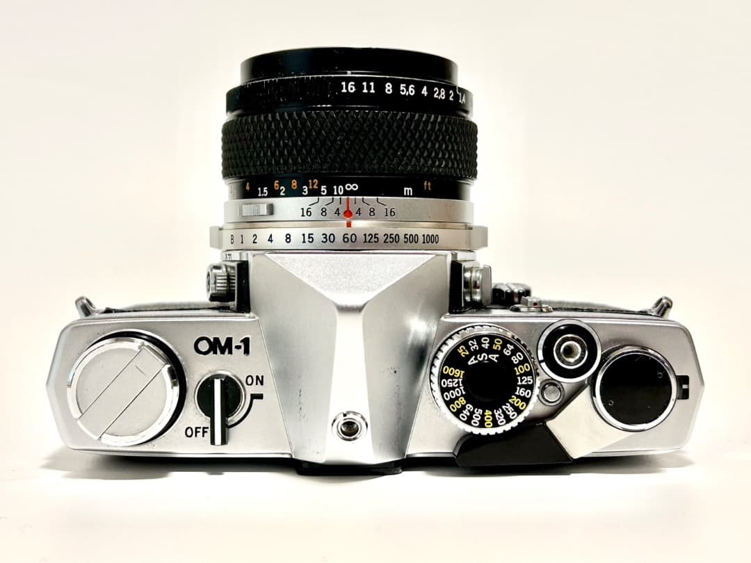 美品☆露出計,ストロボ以外完動 OLYMPUS OM-1 + 50mm F1.4 - メルカリ