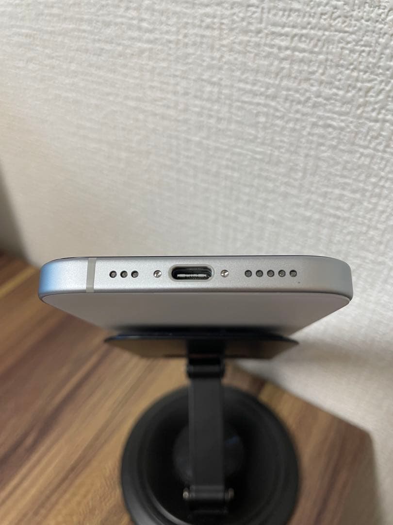 M5【即日発送】バッテリー100%iPhone15 ブルー 128GB 海外版