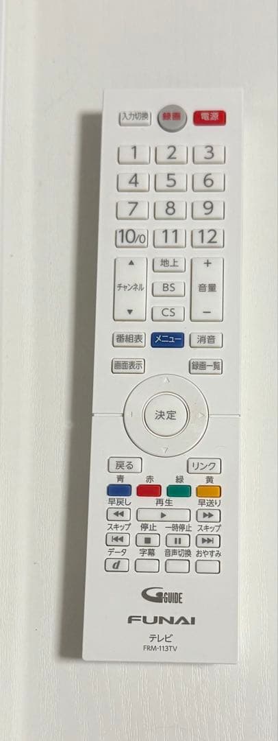 FUNAI テレビ FL-40H2020W HDD内蔵 40Ｖ