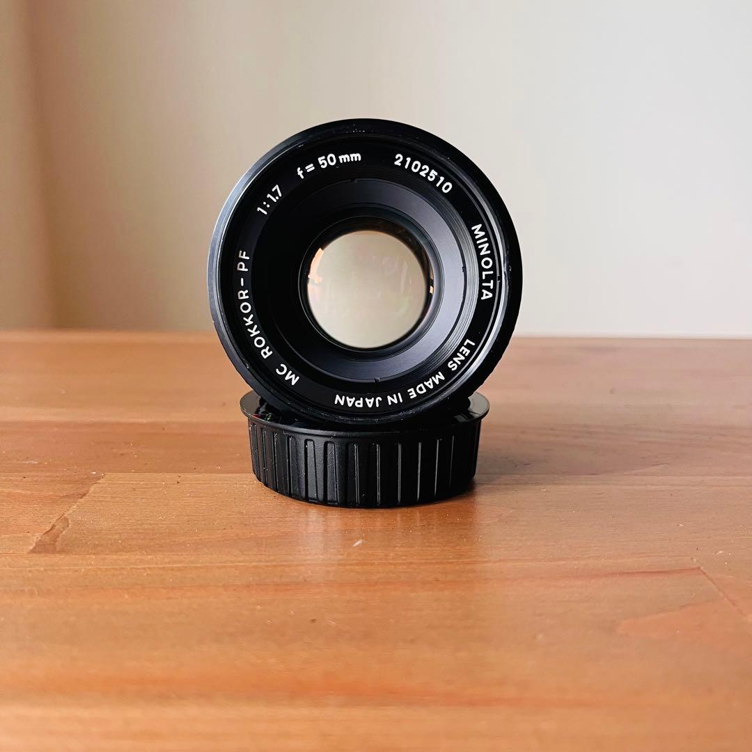 完動品】MINOLTA SRT101 & ROKKOR 50mm f1.7 - メルカリ