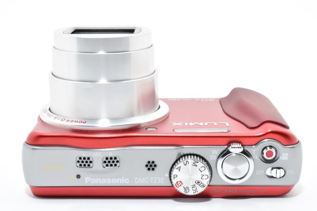 【値下げ歓迎・極美品】Panasonic LUMIX DMC-TZ30 レッド