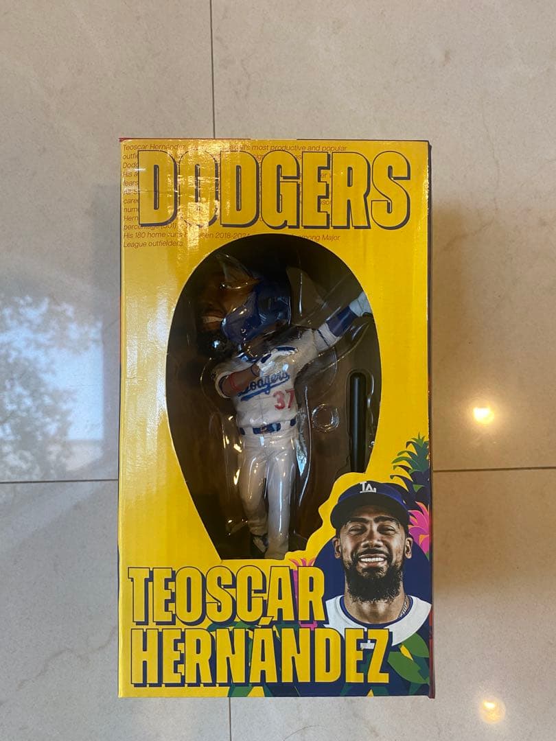 テオスカヘルナンデス　ボブルヘッド　未開封 テオスカヘルナンデス ボブルヘッド 未開封 テオスカヘルナンデス