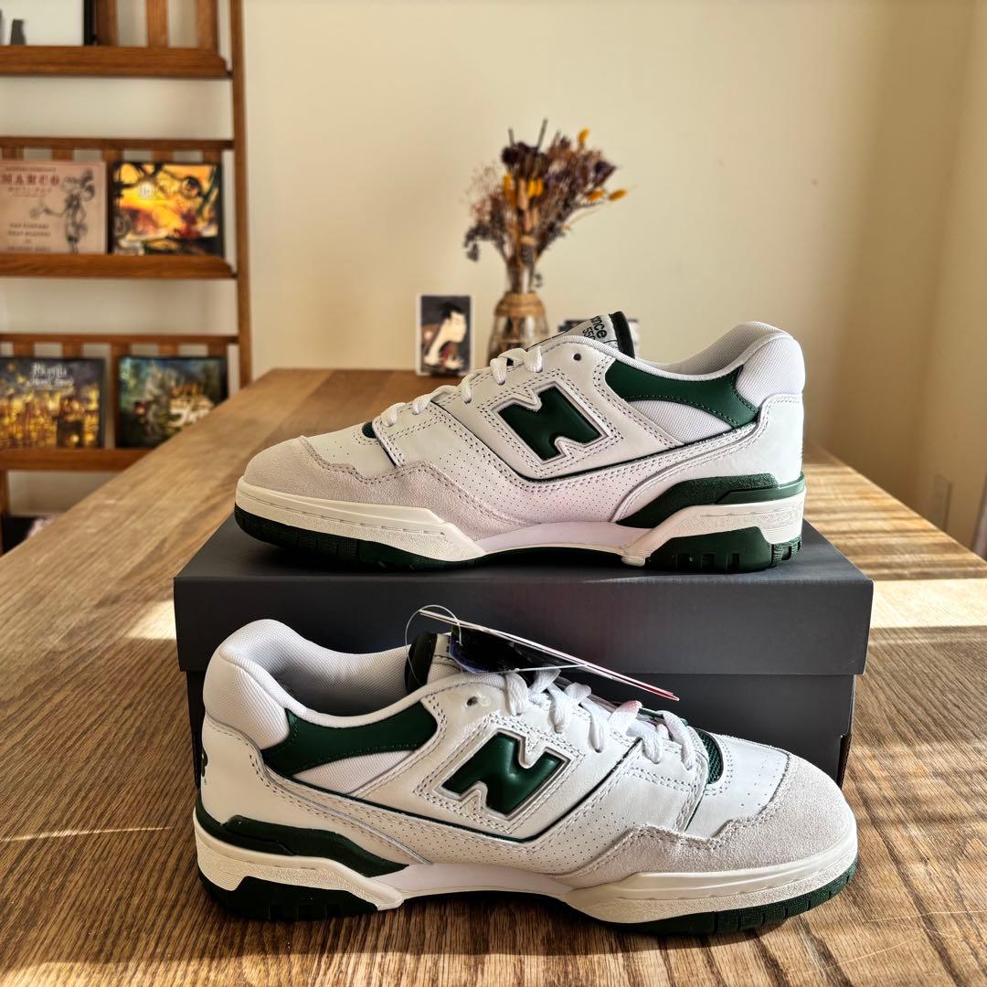 ☆*e様 New Balance BB550WT1 25.5cm WHITE/G