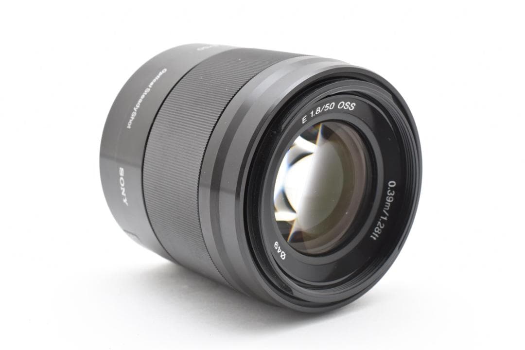 超美品 ソニー E 50 F1.8 OSS SEL50F18 ブラック H084