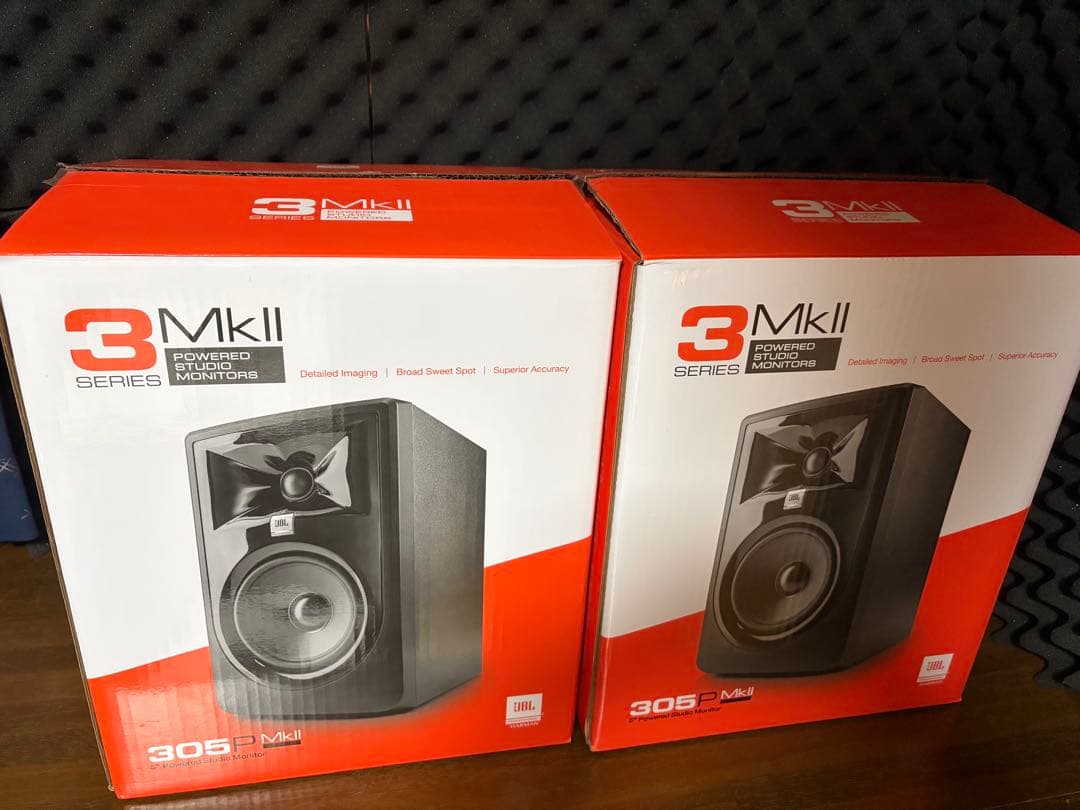 【最終値下げ】JBL 3 305P MkII スピーカーセット